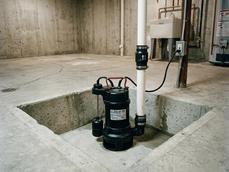 Sump Pump Installation Plumber in Rosenberg, TX